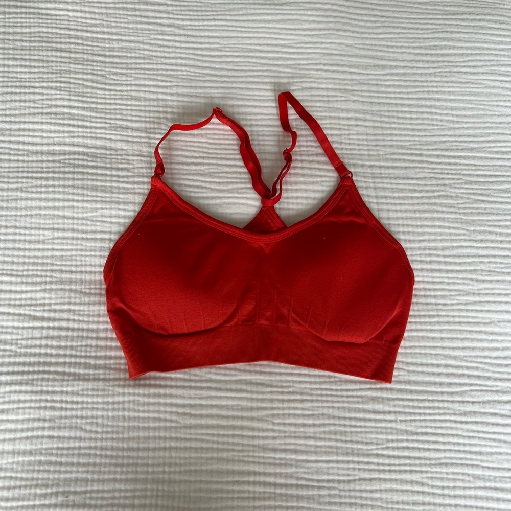 Red Pure Barre Bra